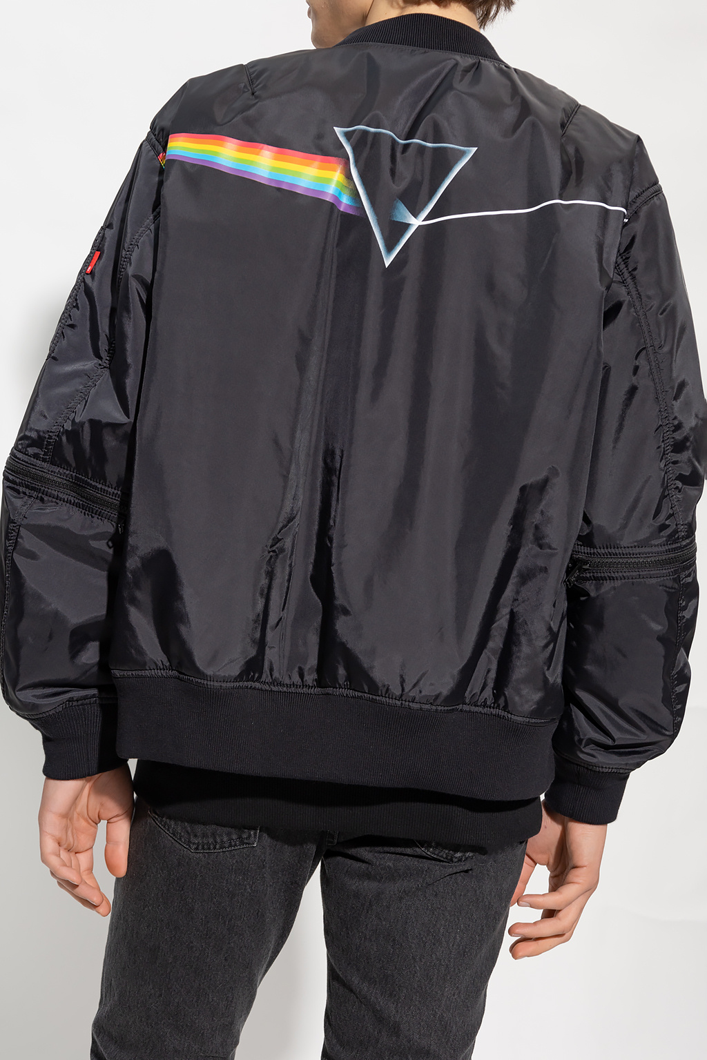 Pink floyd bomber outlet jacket